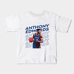 Anthony Edwards The GOAT Kids T-Shirt